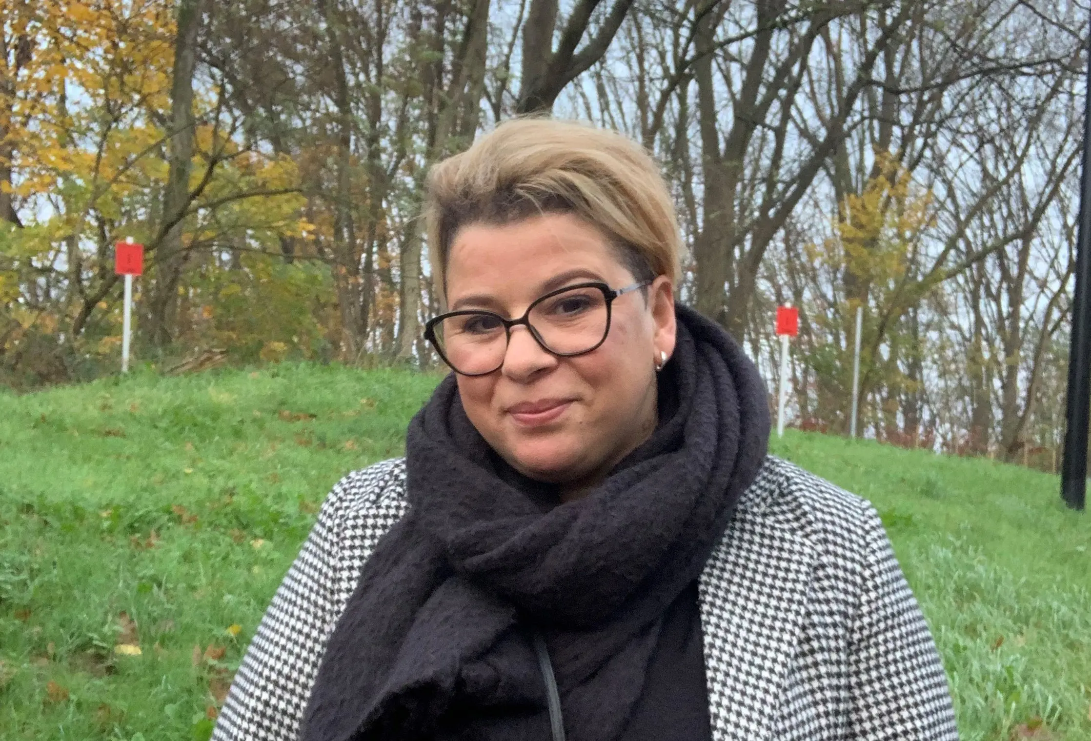 Belgian employee Yasmina Bahlaouy