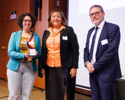 Winners of the GSK Vaccines 2025 Award: Damya Laoui and Eric Muraille
